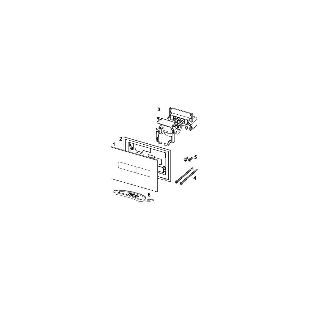 Tece lux Mini, Glas Weiß glänzend... TECE-9240960 4027255056084 (Abb. 4)