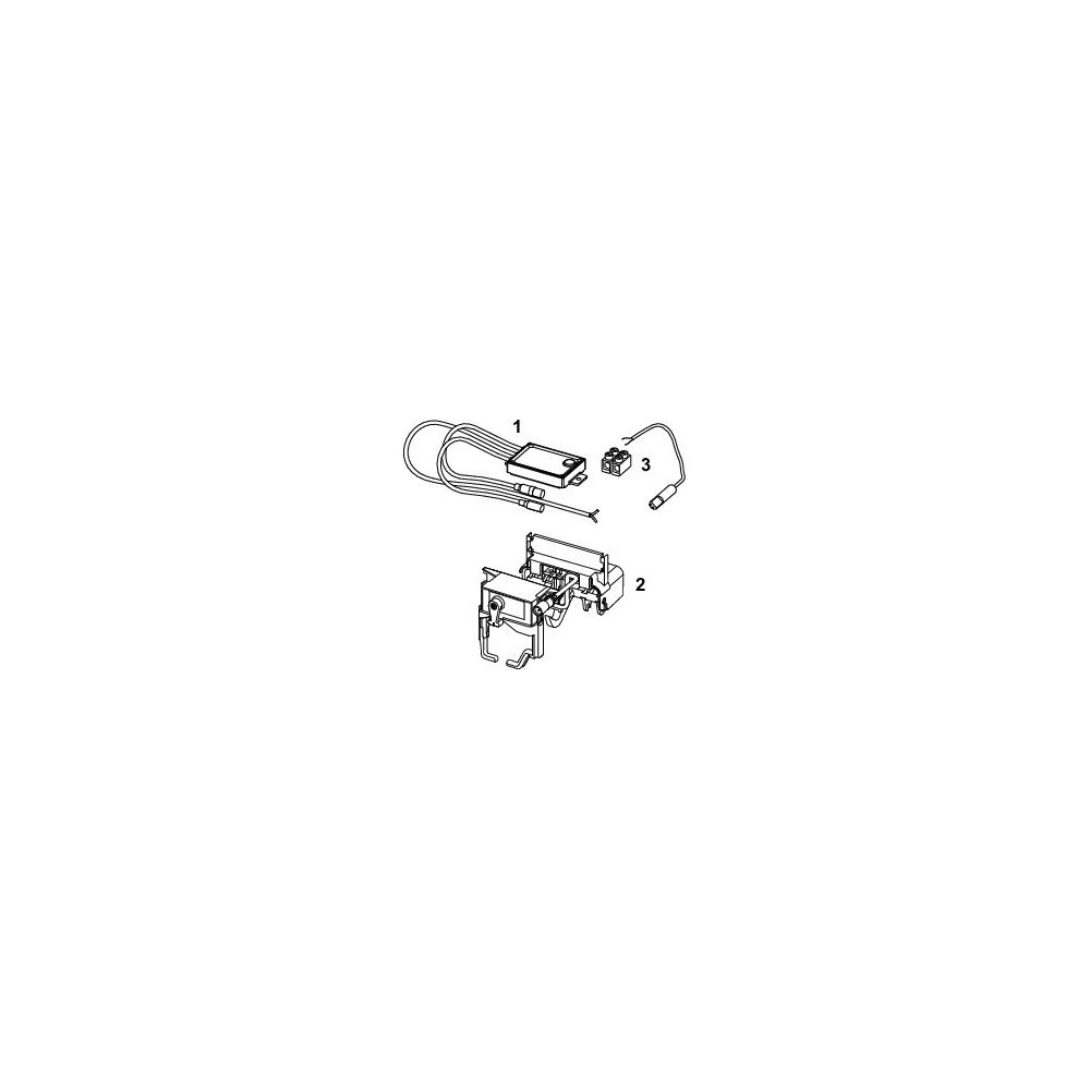 Tece planus WC-Fernauslösung kabelgebunden Elektrotaster 230/12 V-Netz... TECE-9240357 4027255016156 (Abb. 4)