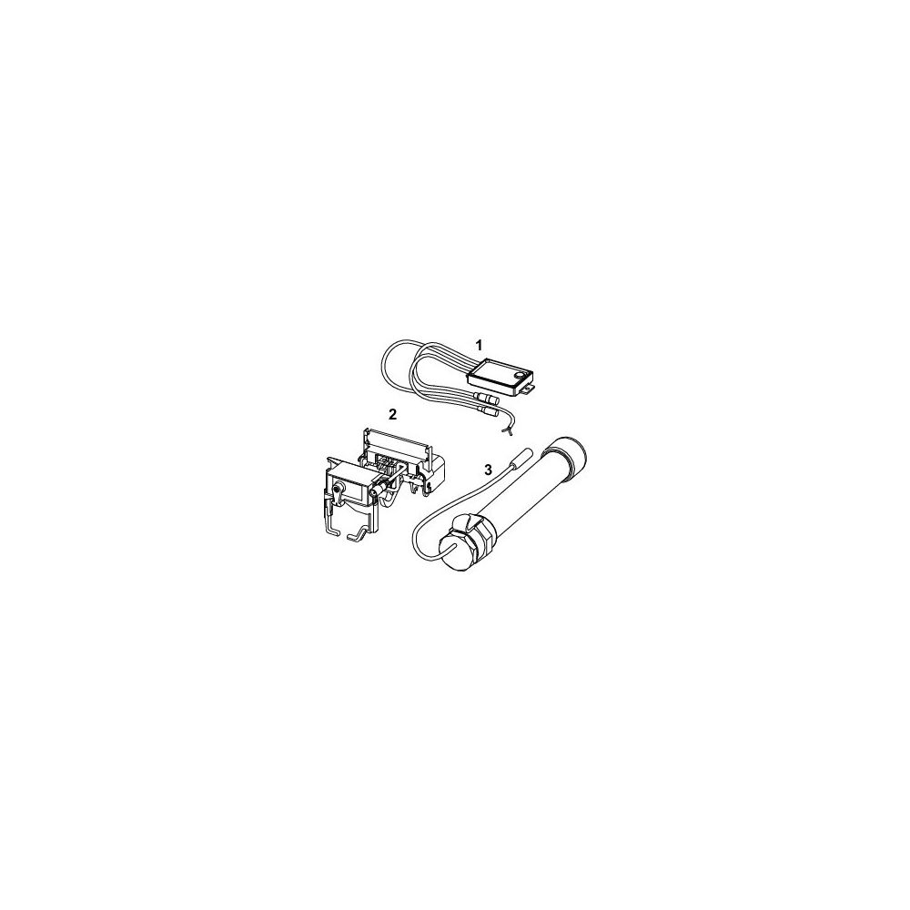 Tece planus WC-Fernauslösung kabelgebunden Elektrotaster 6 V-Batterie... TECE-9240356 4027255016149 (Abb. 4)