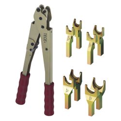 Tece flex Druckhülsen-Presswerkzeug manuell Typ HPW-L, inklusive Gabelköpfe Dimension 14-3... TECE-720050 4027255002661 (Abb. 1)