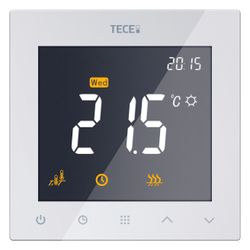 Tece floor Raumthermostat mit LC-Display, RT-D UP-230V, Schwarz, 77410063... TECE-77410063 4027255135000 (Abb. 1)