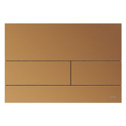 Tece square II Metall WC-Betätigungsplatte für Zweimengentechnik, mit farbiger Oberfläche... TECE-9240851 4027255133280 (Abb. 1)