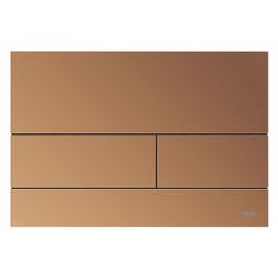 Tece square II Metall WC-Betätigungsplatte für Zweimengentechnik, mit farbiger Oberfläche... TECE-9240852 4027255133297 (Abb. 1)
