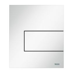 Tece square Urinal-Betätigungsplatte mit Kartusche, Metall Weiß glänzend... TECE-9242812 4027255029187 (Abb. 1)