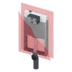 Tece box WC-Modul mit Octa II Spülkasten 8cm für Wand-WC, Bauhöhe 1075mm... TECE-9370501 4027255084629 (Abb. 1)