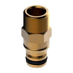 Tece Wasseranschlussnippel 1/2" Außengewinde mit O-Ring... TECE-9820234 4027255023833 (Abb. 1)