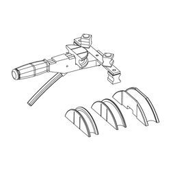 Tece mobile Biegemaschine 16-32mm... TECE-720222 4027255056152 (Abb. 1)