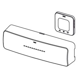 Tece floor Wi-Fi Master Regelset, Weiß, 77410068... TECE-77410068 4027255135024 (Abb. 1)