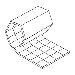 Tece floor Rolldämmung 30-3 DES Wärmeleitfähigkeitsgruppe 045 31 dB, 4 kN/m2, Wärmedurch... TECE-77531520 4027255030404 (Abb. 1)