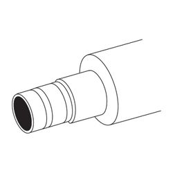 Tece logo Verbundrohr Pe-Rt/Ai 16x2,0mm RS 6mm, Rolle 75m, rot vorgedämmt... TECE-8702116 4027255055100 (Abb. 1)