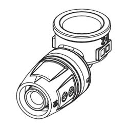 Tece logo-Push Winkelübergangsmuffe Dimension 16mm x Rp 1/2", Rotguss/Siliziumbronze... TECE-8713202 4027255034303 (Abb. 1)