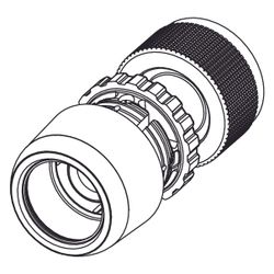 Tece logo-Ax Schnelladapter gerade, Dimension 16mm x 1/2", Siliziumbronze... TECE-8804801 4027255098916 (Abb. 1)