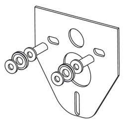 Tece Schallschutzset für WC und Bidet wandhängend... TECE-9200010 4027255005792 (Abb. 1)