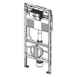 Tece profil WC-Modul mit Uni-Spülkasten und variabler Höhenverstellung des unteren Baurau... TECE-9300307 4027255132719 (Abb. 1)