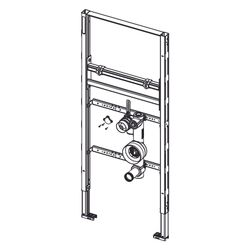 Tece profil Waschtischmodul mit 1 Montageblock zur Aufnahme einer Wasserzähler-Messkapsel... TECE-9310026 4027255131576 (Abb. 1)