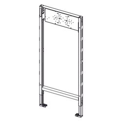 Tece profil Bad-/Duschmodul mit verstellbarer Traverse für UP- und AP-Armaturen, Bauhöhe ... TECE-9340002 4027255131545 (Abb. 1)