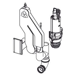 Tece lux Aufrüstset ceramic-Air Geruchsabsaugung... TECE-9660000 4027255031388 (Abb. 1)