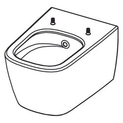 Tece neo Dusch-WC, Kaltwasser, Weiß... TECE-9700207 4027255098725 (Abb. 1)