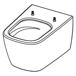 Tece neo WC-Keramik ohne Duschfunktion, Weiß... TECE-9700209 4027255098732 (Abb. 1)