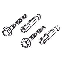 Tece Befestigungssatz 2 Schrauben + 2 Dübel... TECE-9820054 4027255006331 (Abb. 1)