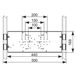 Tece profil Armaturentraverse mit Multiklemmen für UP- und AP-Armaturen... TECE-9020060 4027255131651 (Abb. 1)