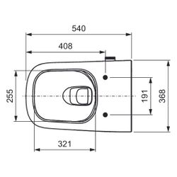 Tece neo Set Kaltwasser und Dusch-WC/WC-Sitz Tece neo/one mit Deckel slim... TECE-9700214 4027255098879 (Abb. 1)