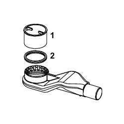 Tece drainline Ablauf superflach DN 40 Auslauf seitlich 0,5 l/s... TECE-650004 4027255026902 (Abb. 1)