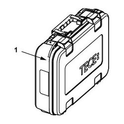 Tece logo-Ax Werkzeugkoffer für Handwerkzeug... TECE-8809800 4027255065185 (Abb. 1)