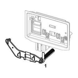 Tece Einwurfschacht II für Reinigungstabs Reihen Lux Mini, Square Glas, Velvet, Loop und ... TECE-9240951 4027255097513 (Abb. 1)