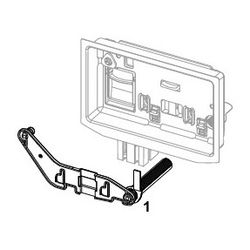 Tece Einwurfschacht II für Reinigungstabs Reihen Square II Metall, Square II Glas und Sol... TECE-9240952 4027255097537 (Abb. 1)