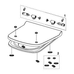 Tece WC-Sitz mit Deckel Slim, Weiß... TECE-9700603 4027255097315 (Abb. 1)