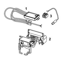Tece planus WC-Fernauslösung kabelgebunden Elektrotaster 230/12 V-Netz... TECE-9240357 4027255016156 (Abb. 1)