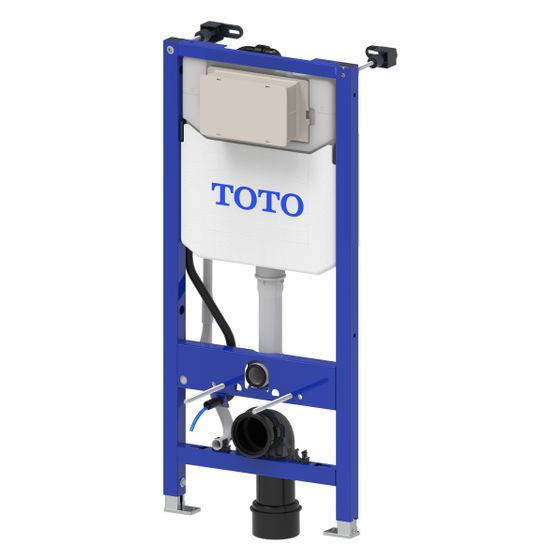 TOTO WC-Element mit Leerrohr für Washlet, vorbereitet für Spülmotor zur automatischen Spülung, WH182ET