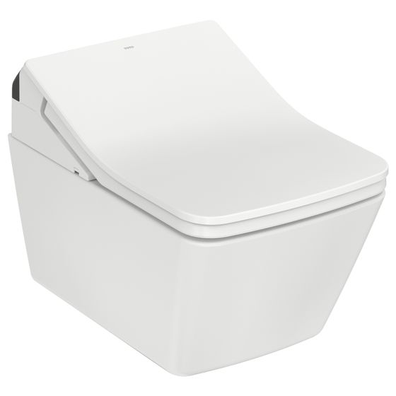 TOTO Washlet SX Dusch-WC mit Fernbed., EWATER plus auto flush, EWATER plus und Entkalkungsfunktion, Ureaharz/Thermoplast, Weiß