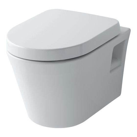 TOTO ES Tiefspül-Wand-WC, randlos, Vorwandmontage, Tornado Flush-Düsenspülung, Keramik Cefiontect, Weiß