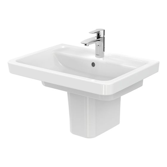 TOTO CF Halbsäule für Waschtisch LW136Y und LW137Y, Keramik, Weiß