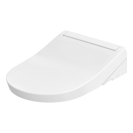 TOTO Washlet RG Lite Dusch-WC mit Fernbedienung, verdeckten Anschlüssen und Entkalkungsfunktion, GFRP/Thermoplast, Weiß