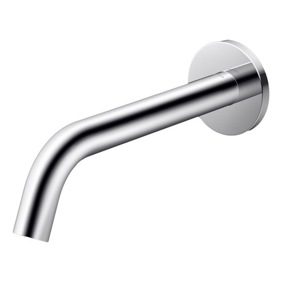 TOTO Automatik-Armaturenauslauf rund Unterputz, 2 l/min, Ausladung 225mm, MS verchromt, R 1/2