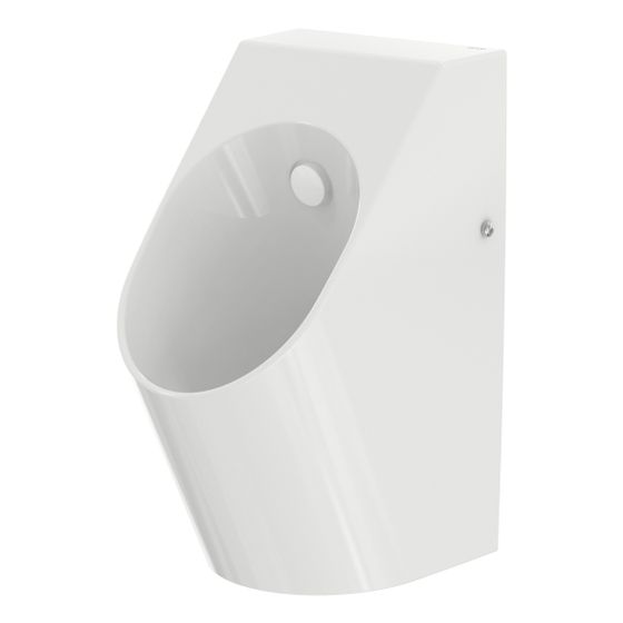 TOTO Urinal mit angeformtem Geruchsverschluss, Wandmontage, Zulauf und Abgang hinten, Keramik Cefiontect, Weiß