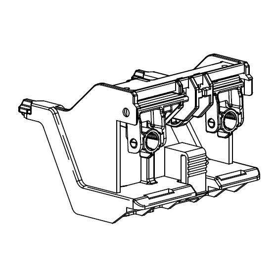 TOTO Lagerbock für Washlet Vorwandelement