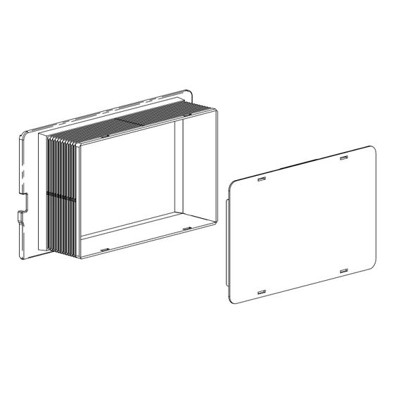 TOTO Bauschutz für Washlet Vorwandelement, WHP176-W