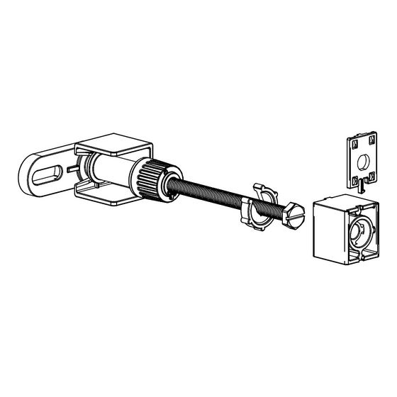 TOTO Wandanker für Washlet Vorwandelement, 1 Stück