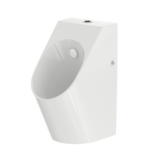 TOTO Urinal mit angeformtem Geruchsverschluss, Wandmontage, Zulauf von oben, Abgang hinten, Keramik Cefiontect, Weiß