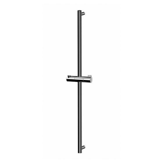 TOTO Brausestange mit Brausehalter, Durchmesser 24mm, Chrom, Wandmontage, Messing verchromt