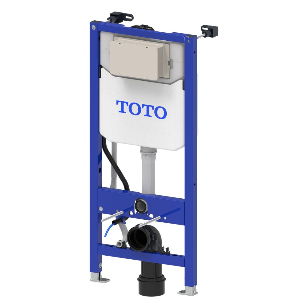 TOTO WC-Element mit Leerrohr für Washlet, vorbereitet für Spülmotor zur automatischen Spü... TOTO-WH182ET 4050663096908 (Abb. 2)