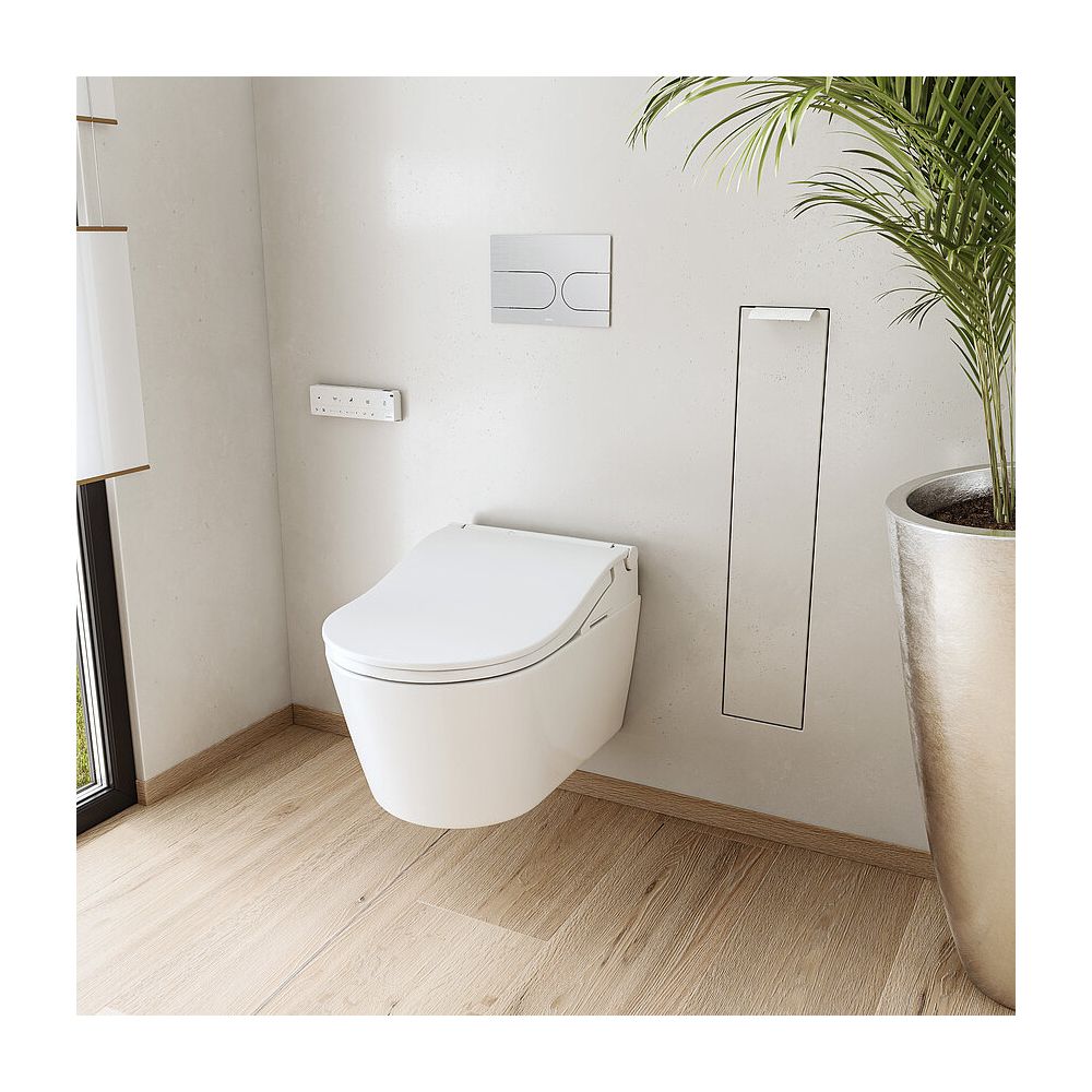 TOTO Washlet Dusch-WC RW mit Fernbedienung, Ewater plus und Entkalkungsfunktion, Ur... TOTO-TCF802EAG#NW1 4050663096984 (Abb. 7)