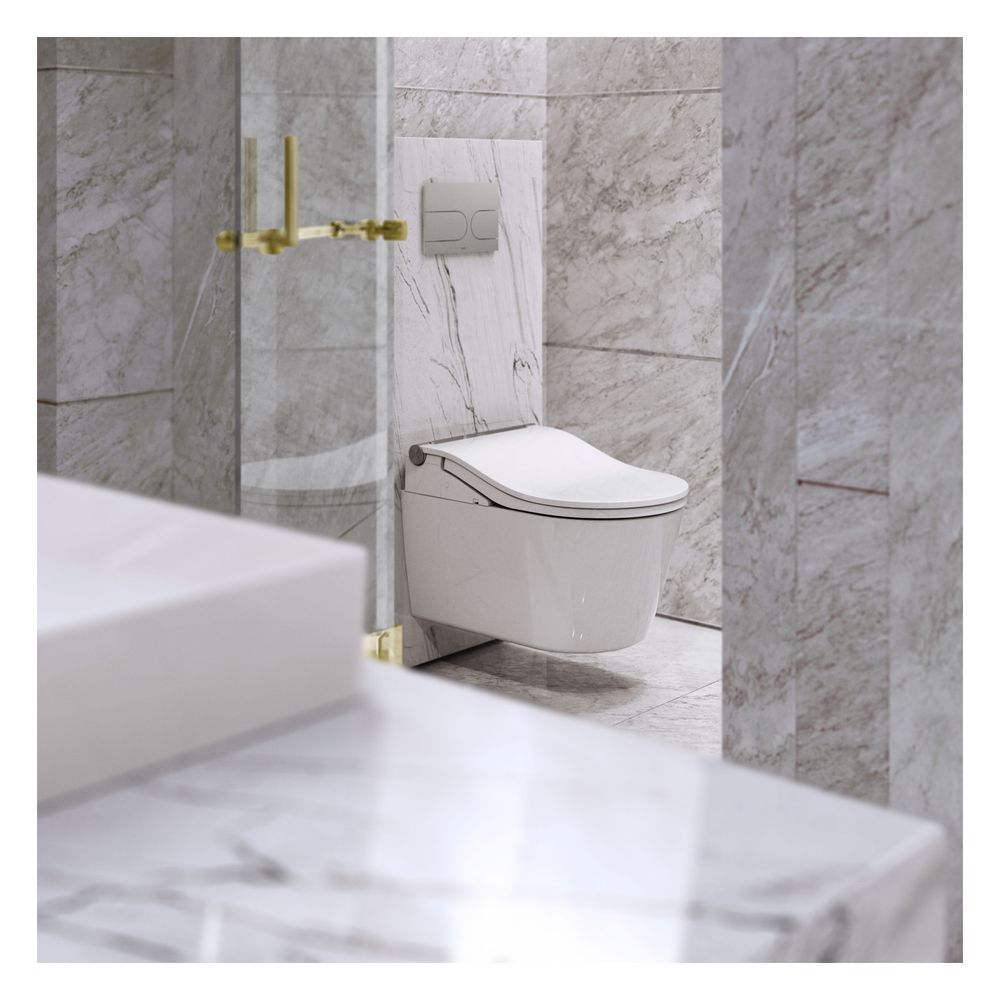 TOTO Washlet Dusch-WC RW auto flush mit Fernbedienung Weiß, Ewater plus, CleanCase... TOTO-TCF802E2G#NW1 4050663097127 (Abb. 32)