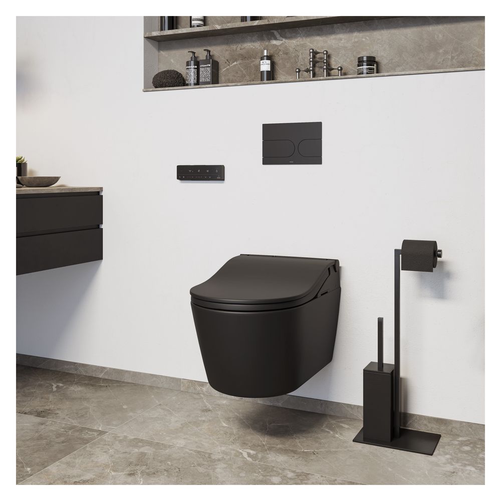 TOTO WC RP wandhängend, Tiefspüler, randlos, verdeckte Befestigung, für Washlet, Ma... TOTO-CW542ERY#MBL 4050663096953 (Abb. 11)
