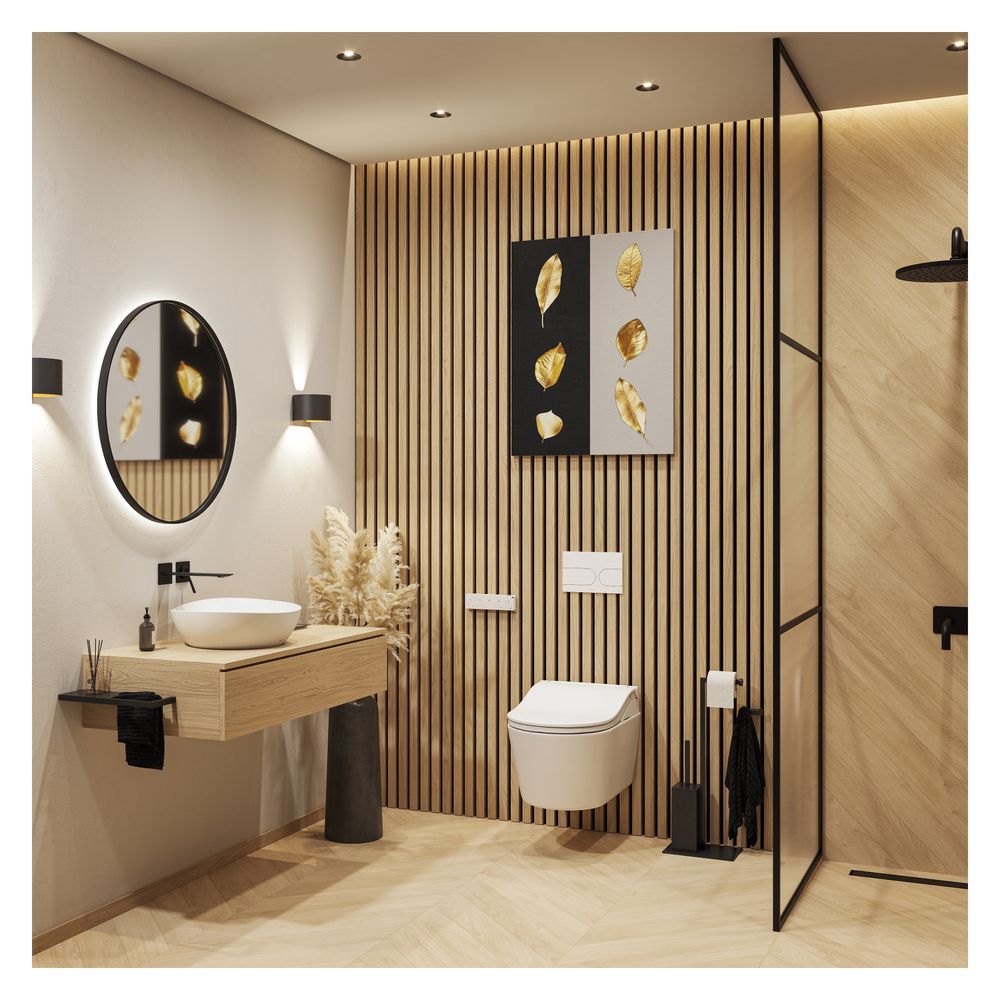 TOTO Wand-WC RP randlos, Tiefspüler, verdeckte Befestigung, für Washlet RW, Mattweiß... TOTO-CW542ERY#MW 4050663096960 (Abb. 12)