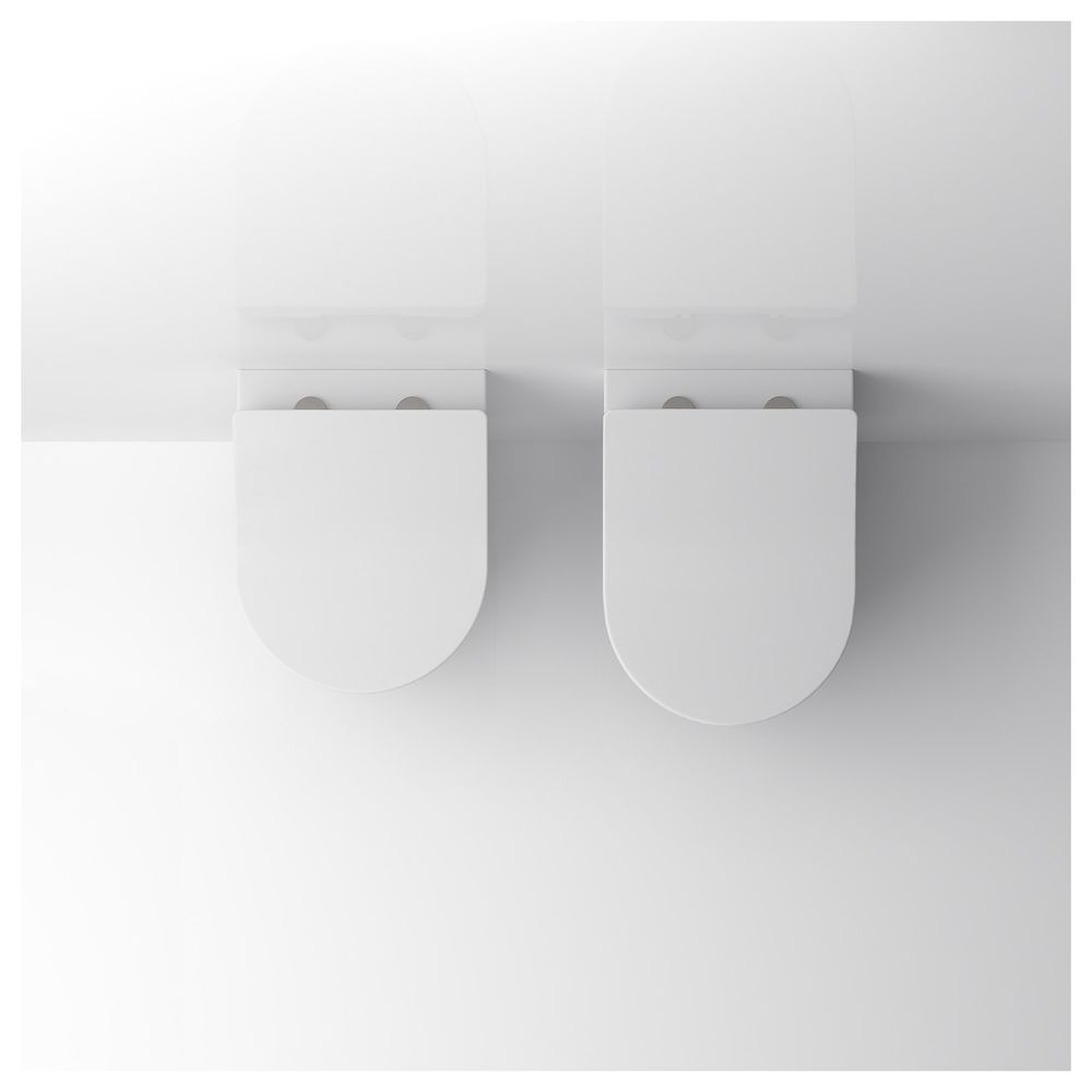 TOTO RP Tiefspül-Wand-WC compact, randlos, Tornado Flush-Düsenspülung, Keramik Cefiontect,... TOTO-CW554Y 4050663095918 (Abb. 3)